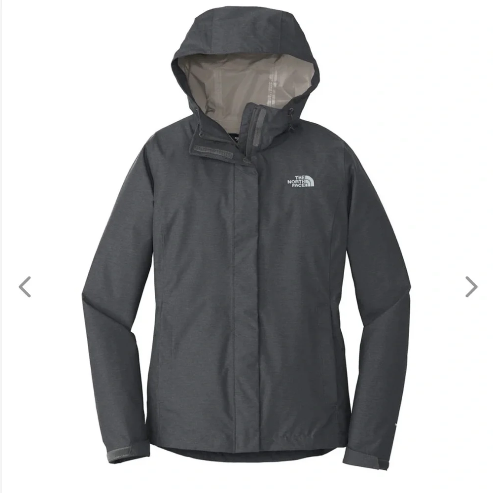 The North Face Women’s Rain jacket, size medium, color heather grey - Picture 1 of 9